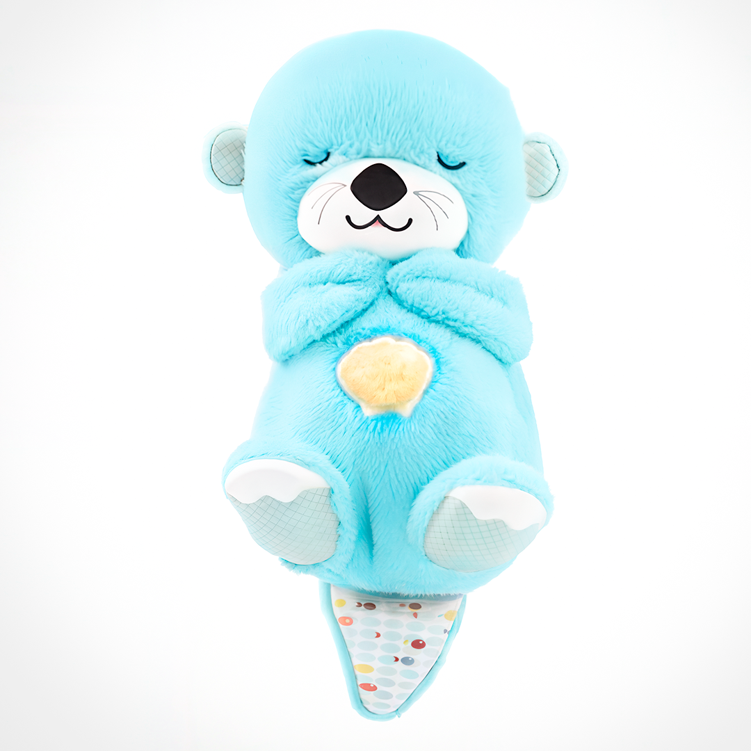 Breathing Otter Plush – Musical & Soothing Baby Sleep Aid