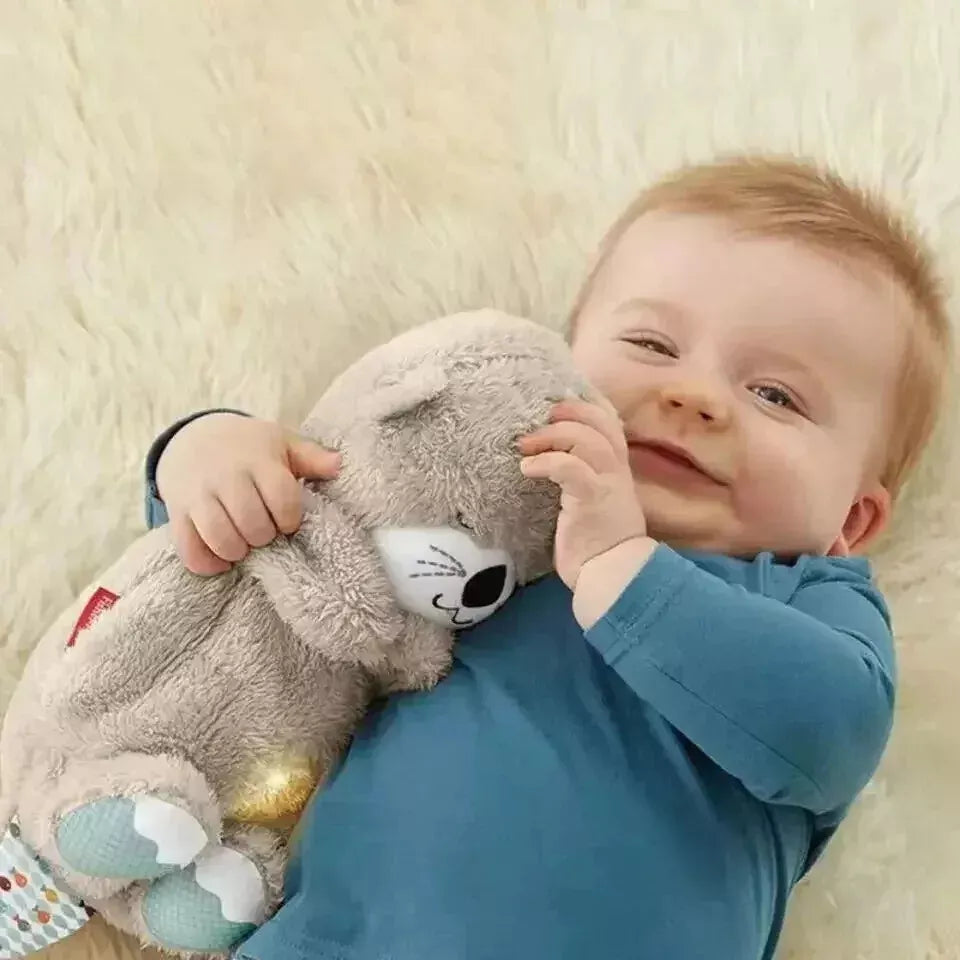 Breathing Otter Plush – Musical & Soothing Baby Sleep Aid