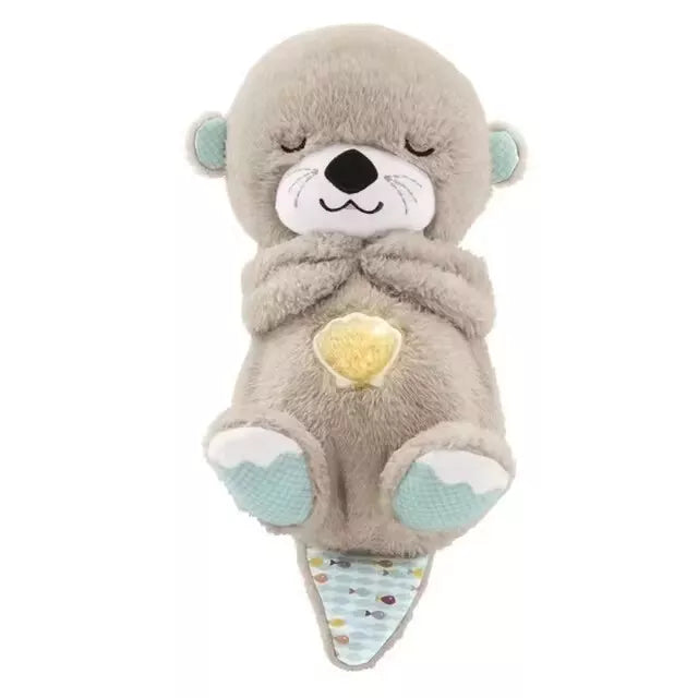 Breathing Otter Plush – Musical & Soothing Baby Sleep Aid