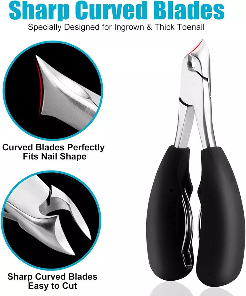 Toenail Clipper for Seniors – Sharp, Ergonomic & Ideal for Thick Nails