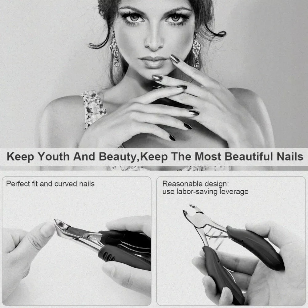 Toenail Clipper for Seniors – Sharp, Ergonomic & Ideal for Thick Nails