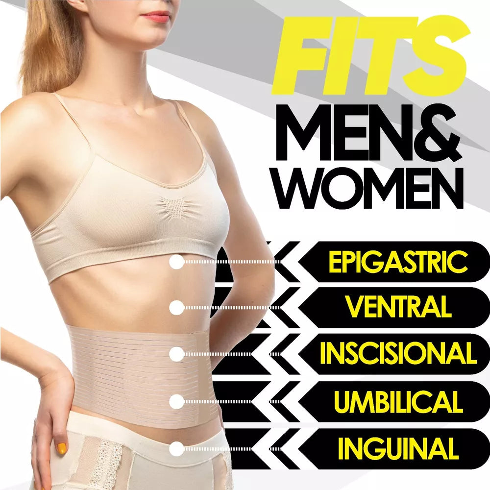 Umbilical & Abdominal Hernia Support Belt with Pad